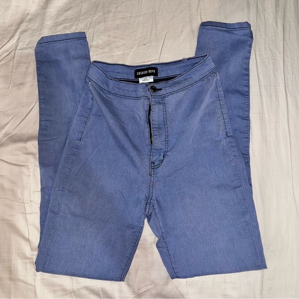 Size 5 Fashion Nova Blue Jeans
